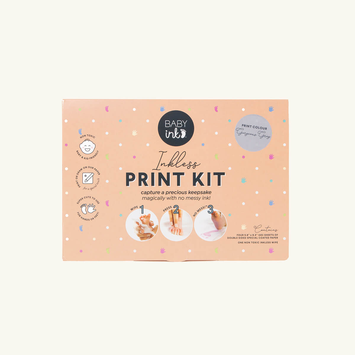 Inkless Hand & Footprint Kit | Ink-Free Baby Prints | Baebe – by Baebe